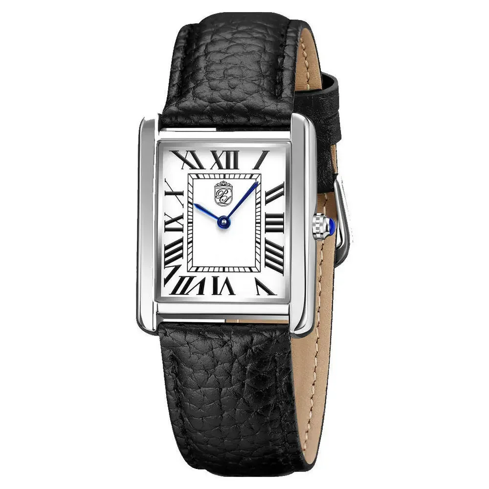 Gorgeous Pierre Lucerne Swiss Inspired Mens‎ Tank Watch Blk